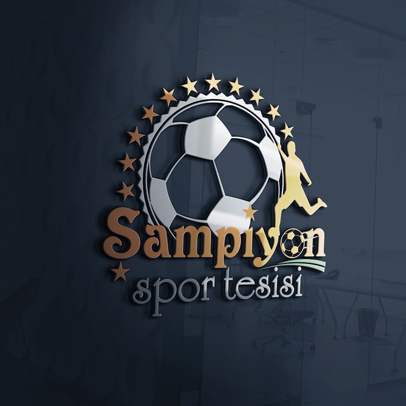 Şampiyon Halı Saha Logo Tasarımı