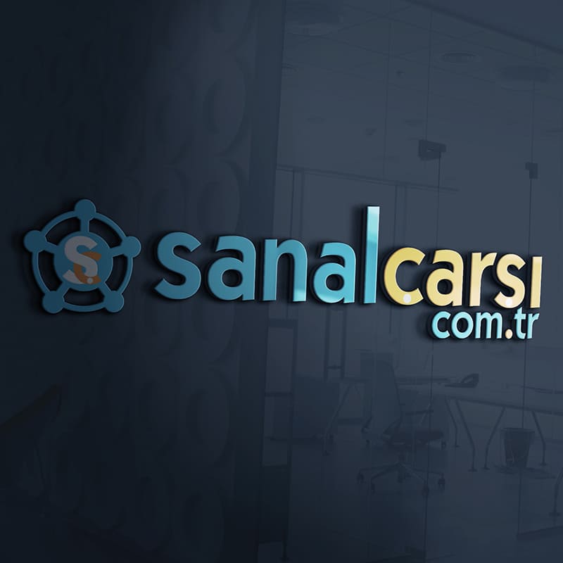 sanalcarsi.com.tr logo tasarımı